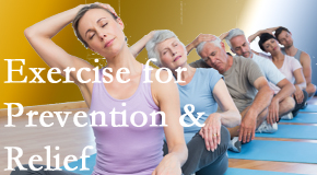 Satterwhite Chiropractic recommends exercise as a key part of the back pain and neck pain treatment plan for relief and prevention.