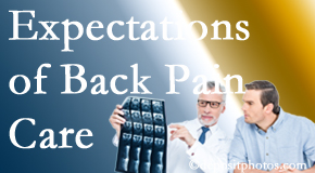 The pain relief expectations of Oxford back pain patients influence their satisfaction with chiropractic care. What is realistic?