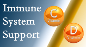 Satterwhite Chiropractic presents details about the benefits of vitamins C and D for the immune system to fight infection. 