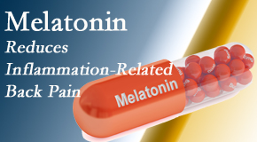 Satterwhite Chiropractic shares new findings that melatonin interrupts the inflammatory process in disc degeneration that causes back pain.