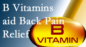 Satterwhite Chiropractic may include B vitamins in the Oxford chiropractic treatment plan of back pain sufferers. 