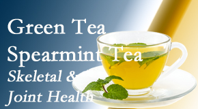 Satterwhite Chiropractic presents the benefits of green tea on skeletal health, a bonus for our Oxford chiropractic patients.