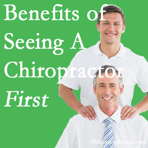 Getting Oxford chiropractic care at Satterwhite Chiropractic first may lessen the odds of back surgery need and depression.