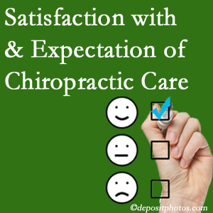 Oxford chiropractic care delivers patient satisfaction and meets patient expectations of pain relief.