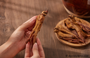 Oxford chiropractic nutrition tip: image  of red ginseng for anti-aging and anti-inflammatory pain