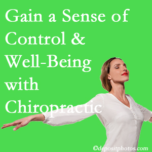 Using Oxford chiropractic care as one complementary health alternative improved patients sense of well-being and control of their health.