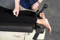 Oxford chiropractic trigger point therapy in the leg