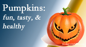 Satterwhite Chiropractic appreciates the pumpkin for its decorative and nutritional benefits especially the anti-inflammatory and antioxidant!