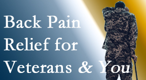 Satterwhite Chiropractic treats veterans with back pain and PTSD and stress.