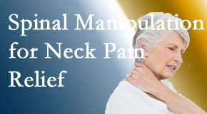 Satterwhite Chiropractic delivers chiropractic spinal manipulation to decrease neck pain. Such spinal manipulation decreases the risk of treatment escalation.