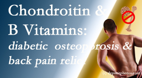 Satterwhite Chiropractic offers nutritional advice for back pain relief that includes chondroitin sulfate and B vitamins. 