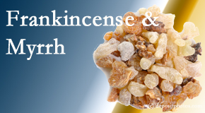 frankincense and myrrh picture for Oxford anti-inflammatory, anti-tumor, antioxidant effects