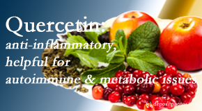 Satterwhite Chiropractic describes the benefits of quercetin for autoimmune, metabolic, and inflammatory diseases. 