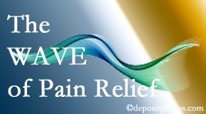 Satterwhite Chiropractic rides the wave of healing pain relief with our back pain and neck pain patients. 
