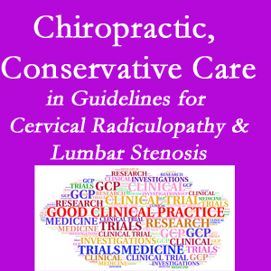 Oxford chiropractic care for cervical radiculopathy and lumbar spinal stenosis is often ignored in medical studies and guidelines despite documented benefits. 
