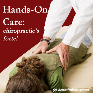 image of Oxford chiropractic hands-on treatment