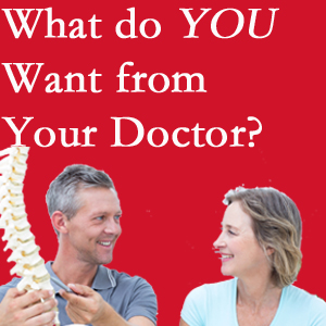 Oxford chiropractic at Satterwhite Chiropractic includes examination, diagnosis, treatment, and listening!