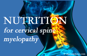Satterwhite Chiropractic presents the nutritional factors in cervical spine myelopathy in its development and management.