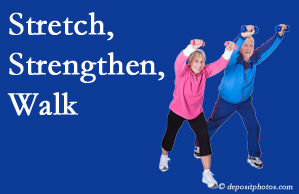 image of Oxford spinal stenosis exercise and walking