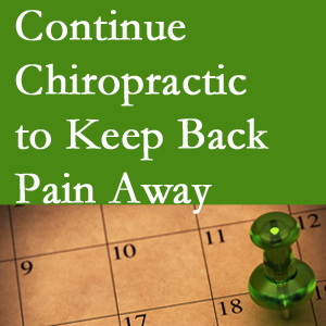 Continued Oxford chiropractic care fosters back pain relief.